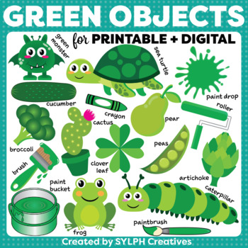 Detail Green Objects Clipart Nomer 20