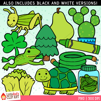 Detail Green Objects Clipart Nomer 3