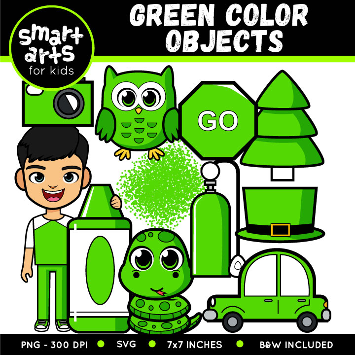 Detail Green Objects Clipart Nomer 24