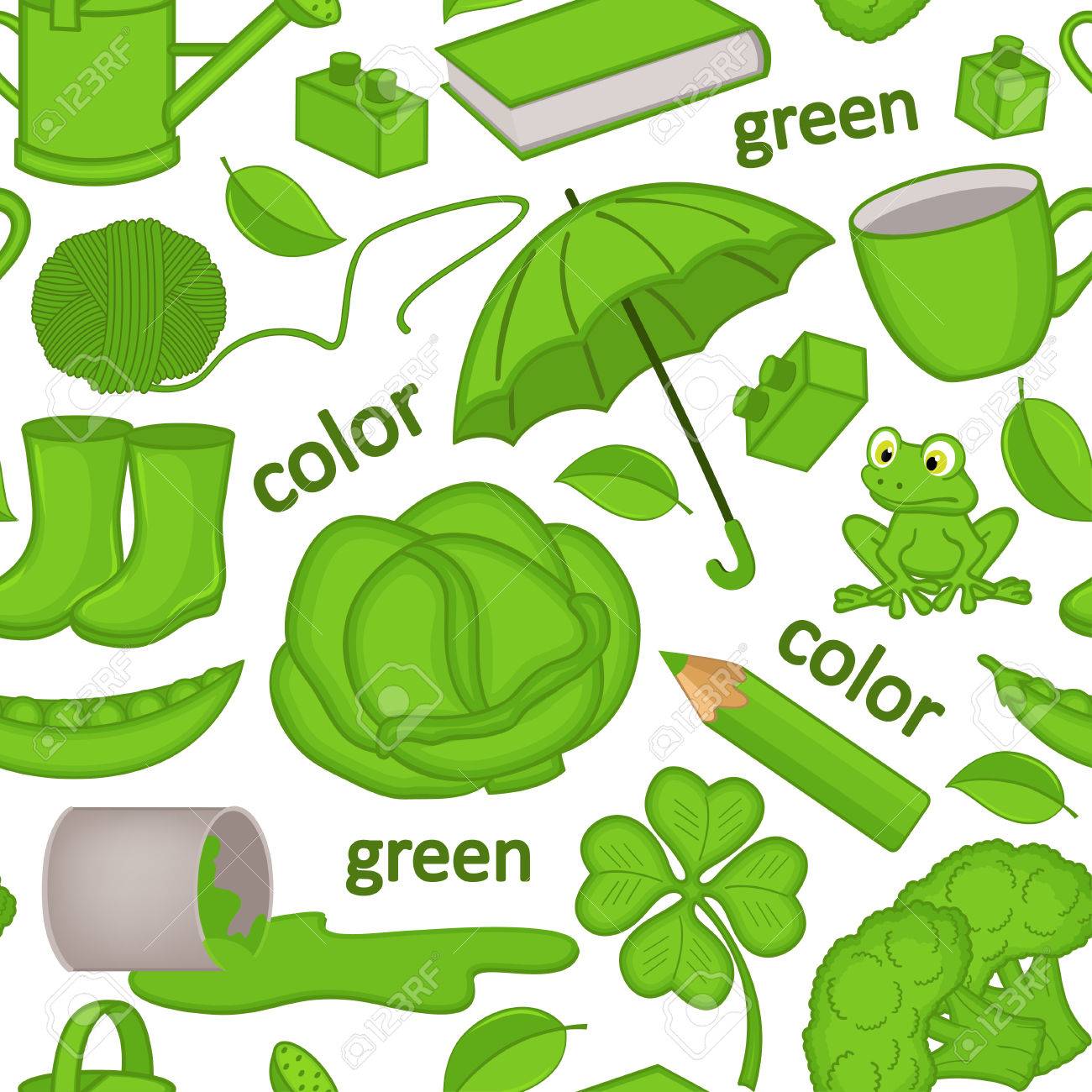 Detail Green Objects Clipart Nomer 32