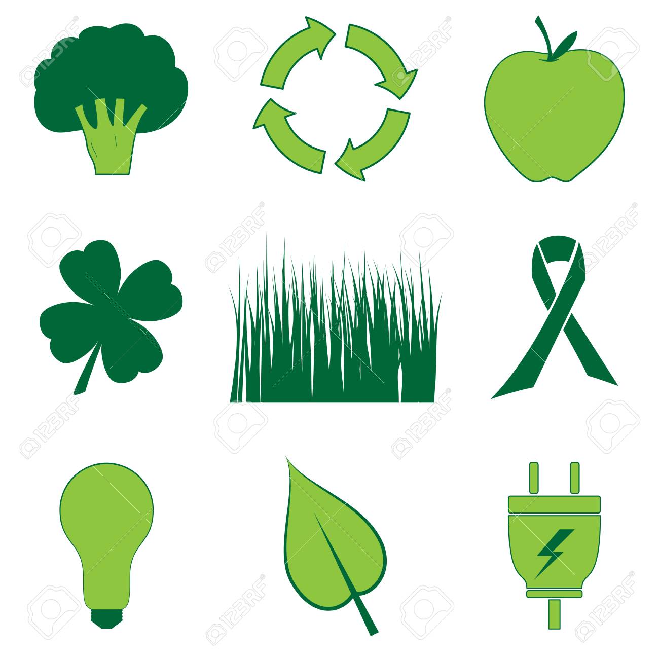 Detail Green Objects Clipart Nomer 38