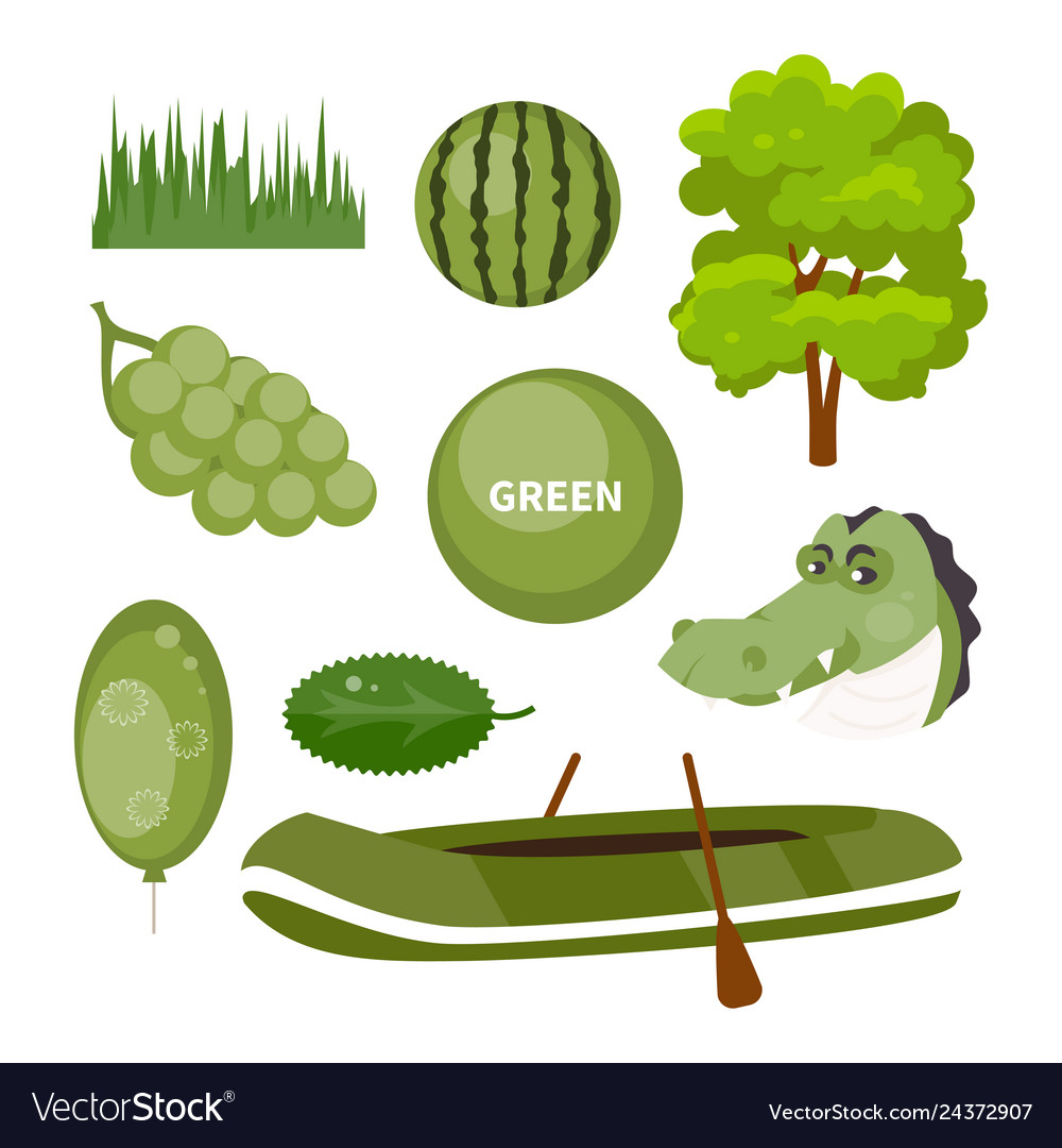 Detail Green Objects Clipart Nomer 50