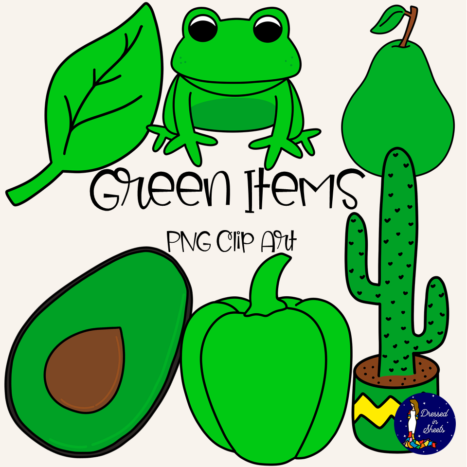 Detail Green Objects Clipart Nomer 8