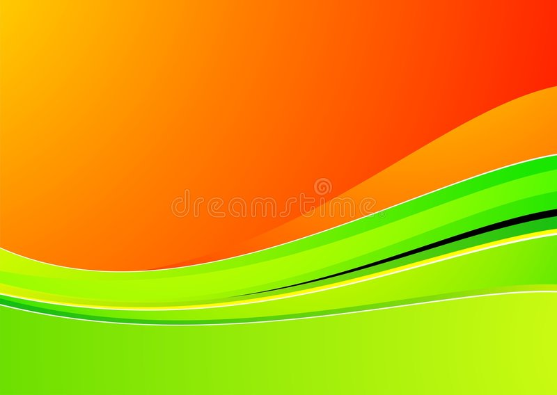Detail Green Orange Background Nomer 55