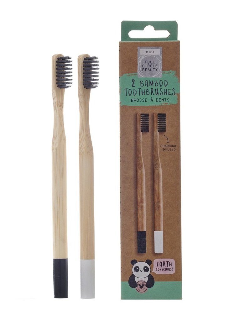 Detail Green Panda Bamboo Toothbrush Nomer 43