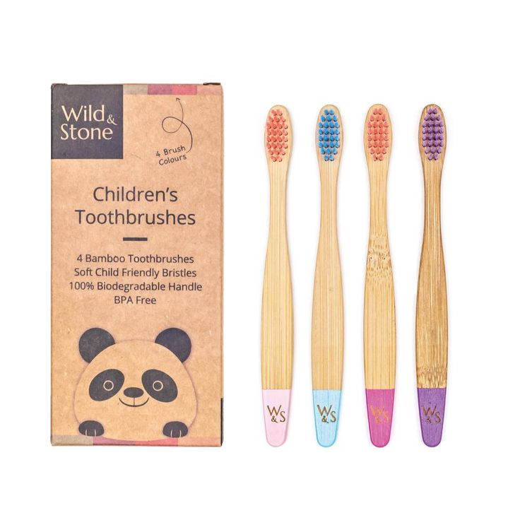 Detail Green Panda Bamboo Toothbrush Nomer 50