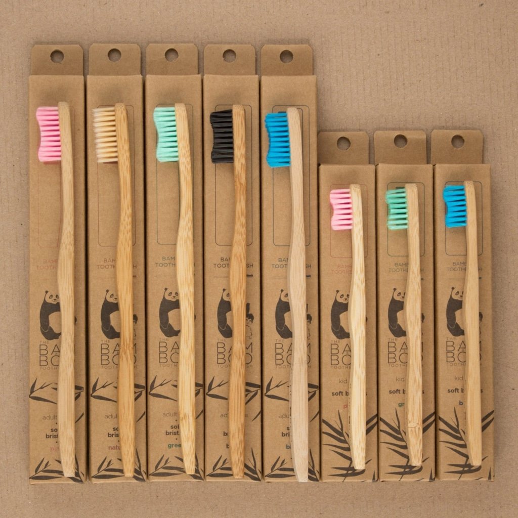 Detail Green Panda Bamboo Toothbrush Nomer 51