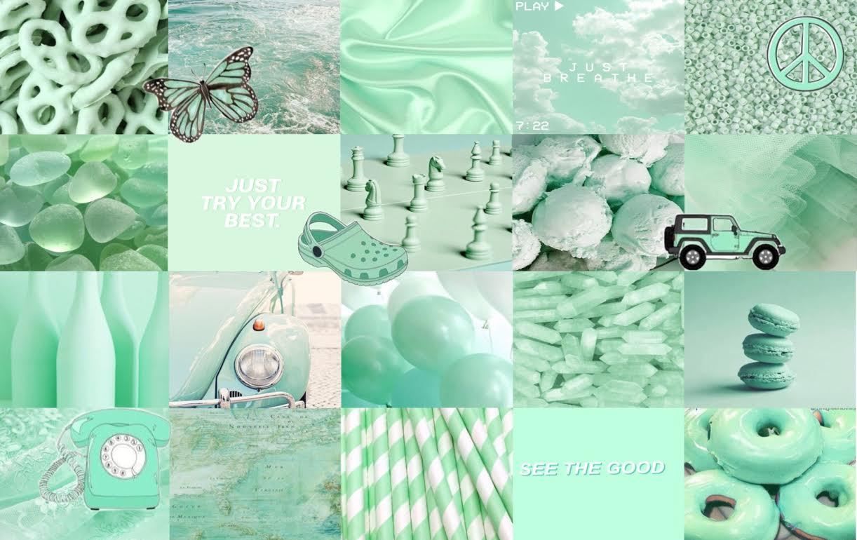 Detail Green Pastel Wallpaper Nomer 49