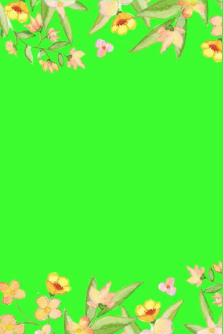 Detail Green Screen Bunga Nomer 43