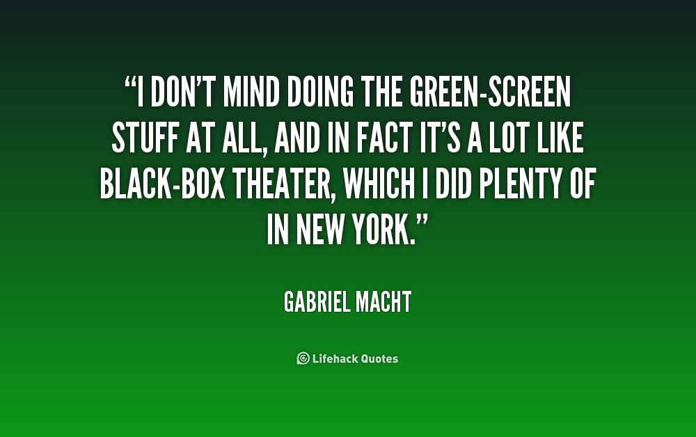 Green Screen Quotes - KibrisPDR