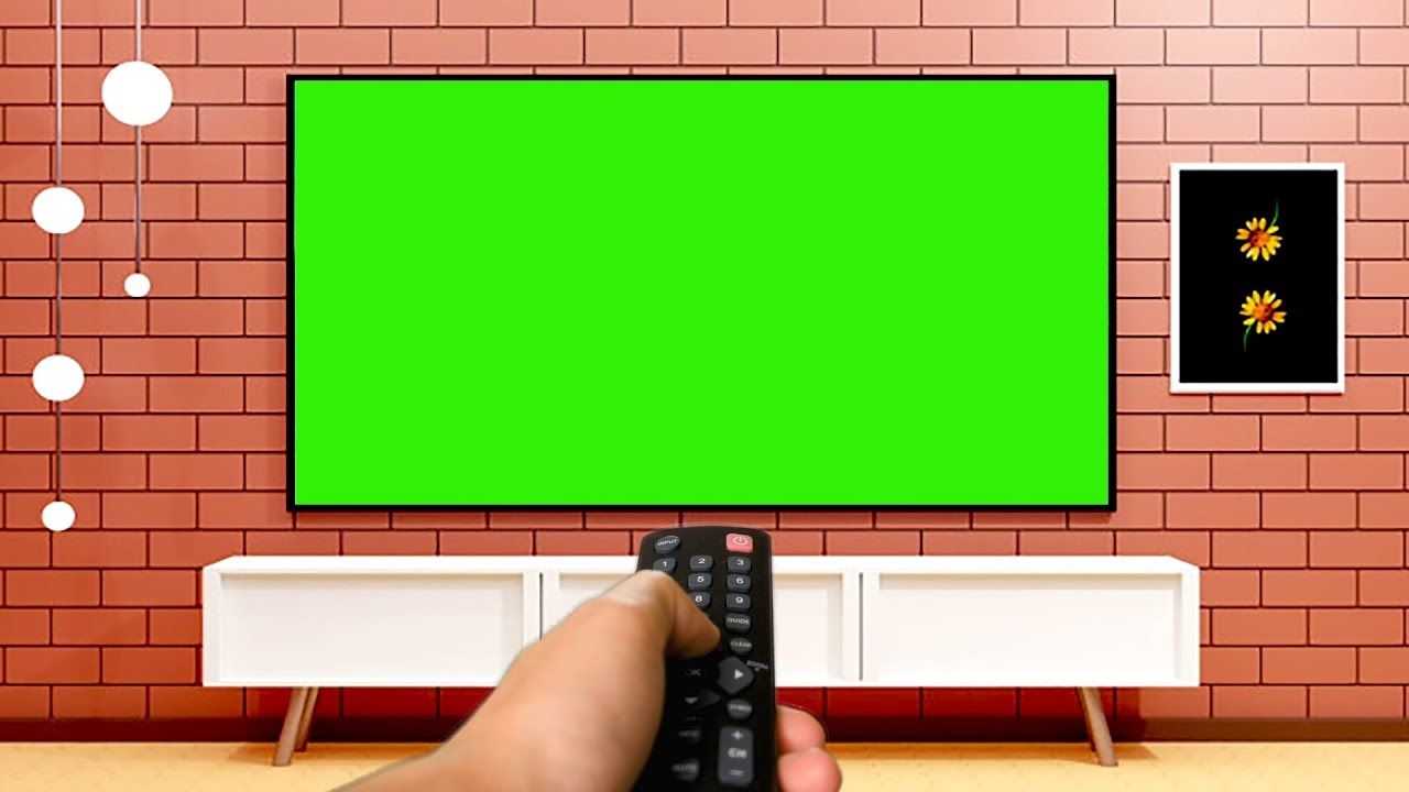 Detail Green Screen Tv Png Nomer 17