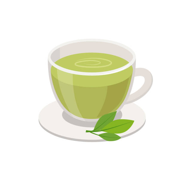 Green Tea Vector Png - KibrisPDR