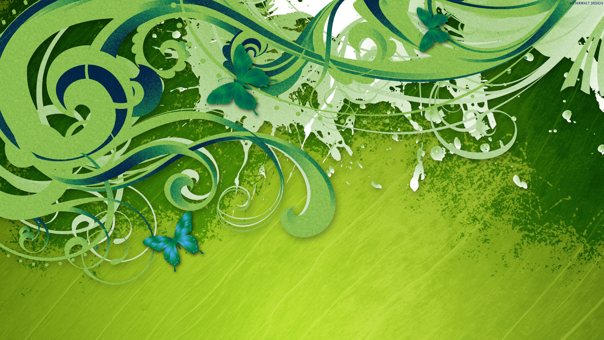 Detail Green Vector Wallpaper Hd Nomer 34