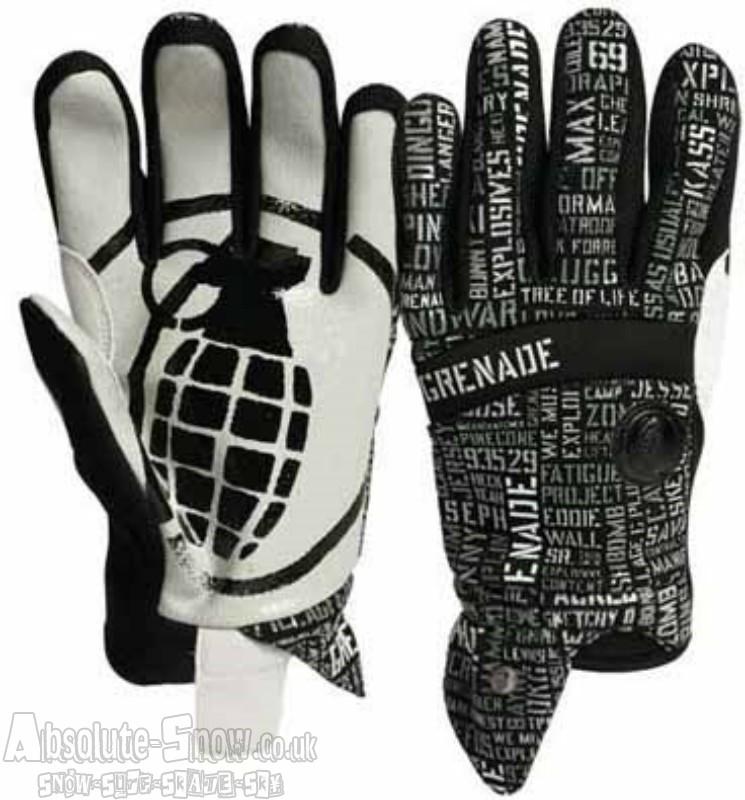 Detail Grenade Snowboard Glove Nomer 10