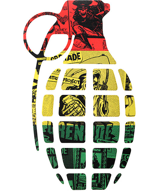 Grenade Snowboard Stickers - KibrisPDR