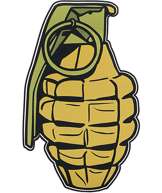 Detail Grenade Snowboard Stickers Nomer 29