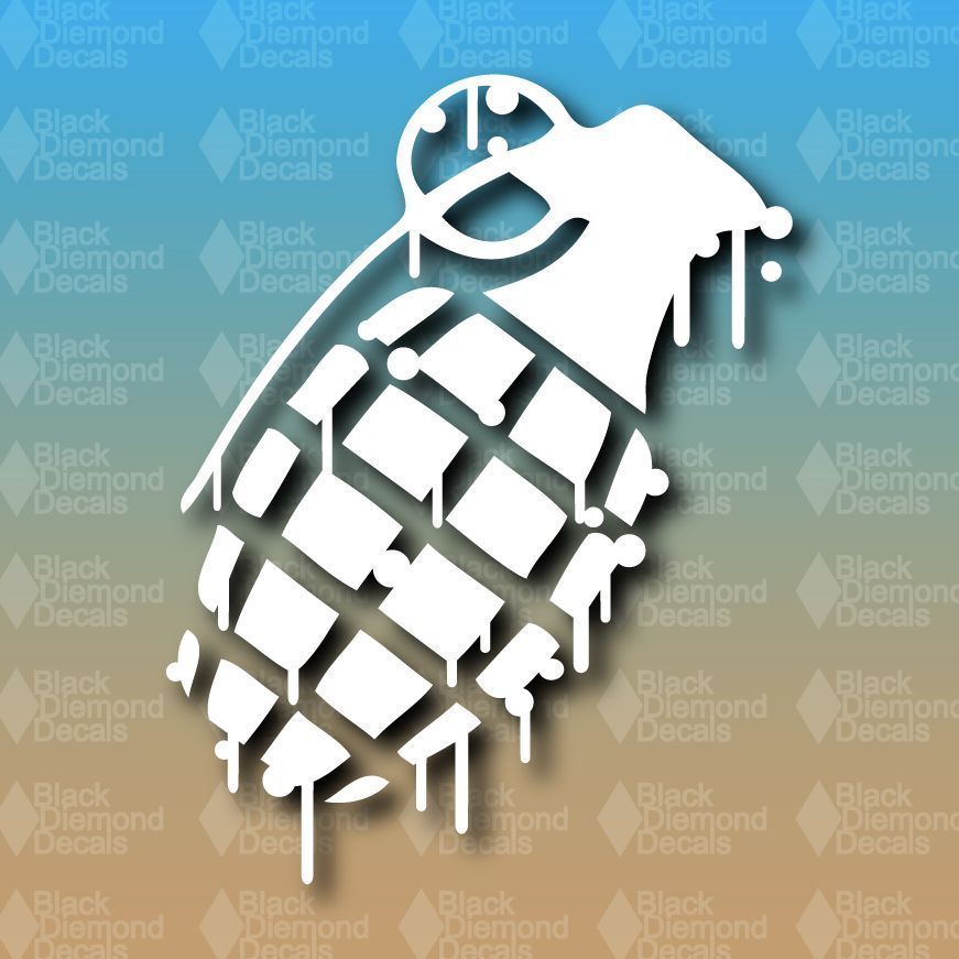 Detail Grenade Snowboard Stickers Nomer 39