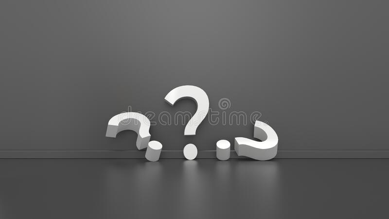 Detail Grey Question Mark Nomer 46