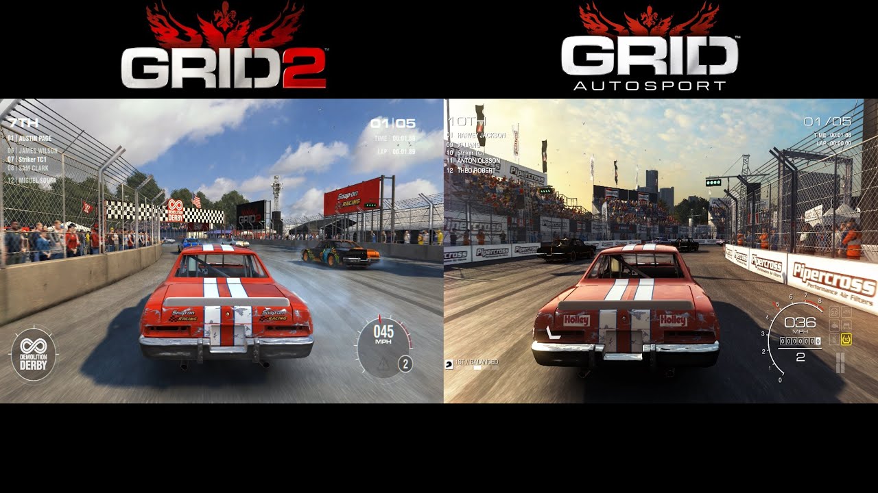 Detail Grid 2 Vs Grid Autosport Nomer 5