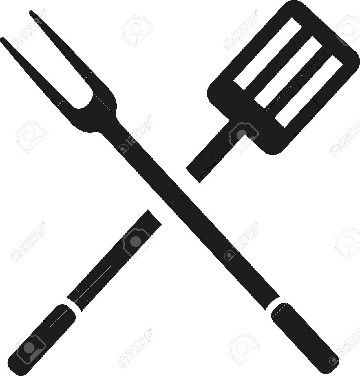 Detail Grilling Fork Clipart Nomer 42