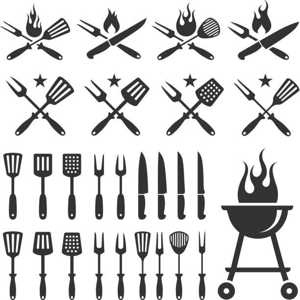 Detail Grilling Fork Clipart Nomer 43