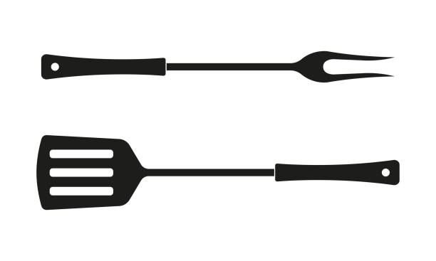 Detail Grilling Fork Clipart Nomer 6