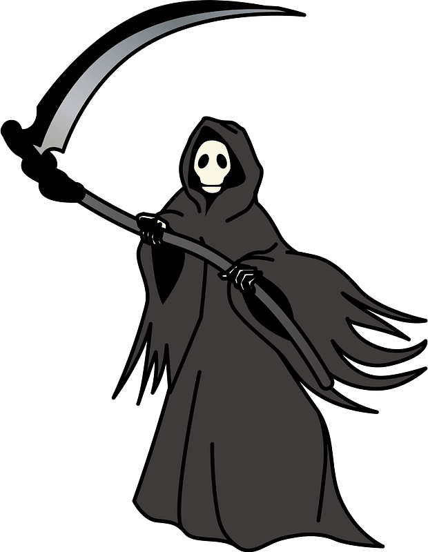 Detail Grim Reaper Clipart Free Nomer 16