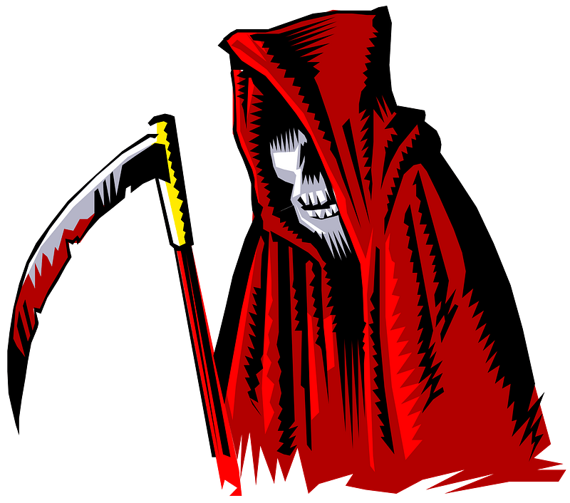 Detail Grim Reaper Clipart Free Nomer 33