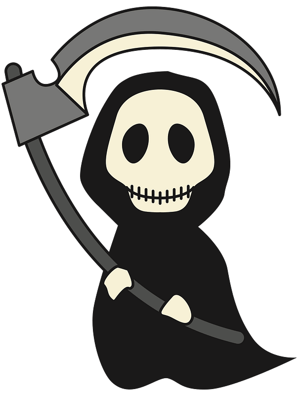 Detail Grim Reaper Clipart Free Nomer 38