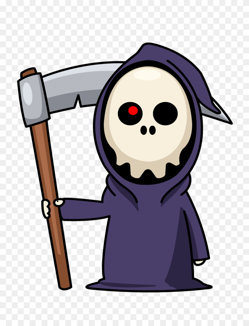 Detail Grim Reaper Clipart Free Nomer 48