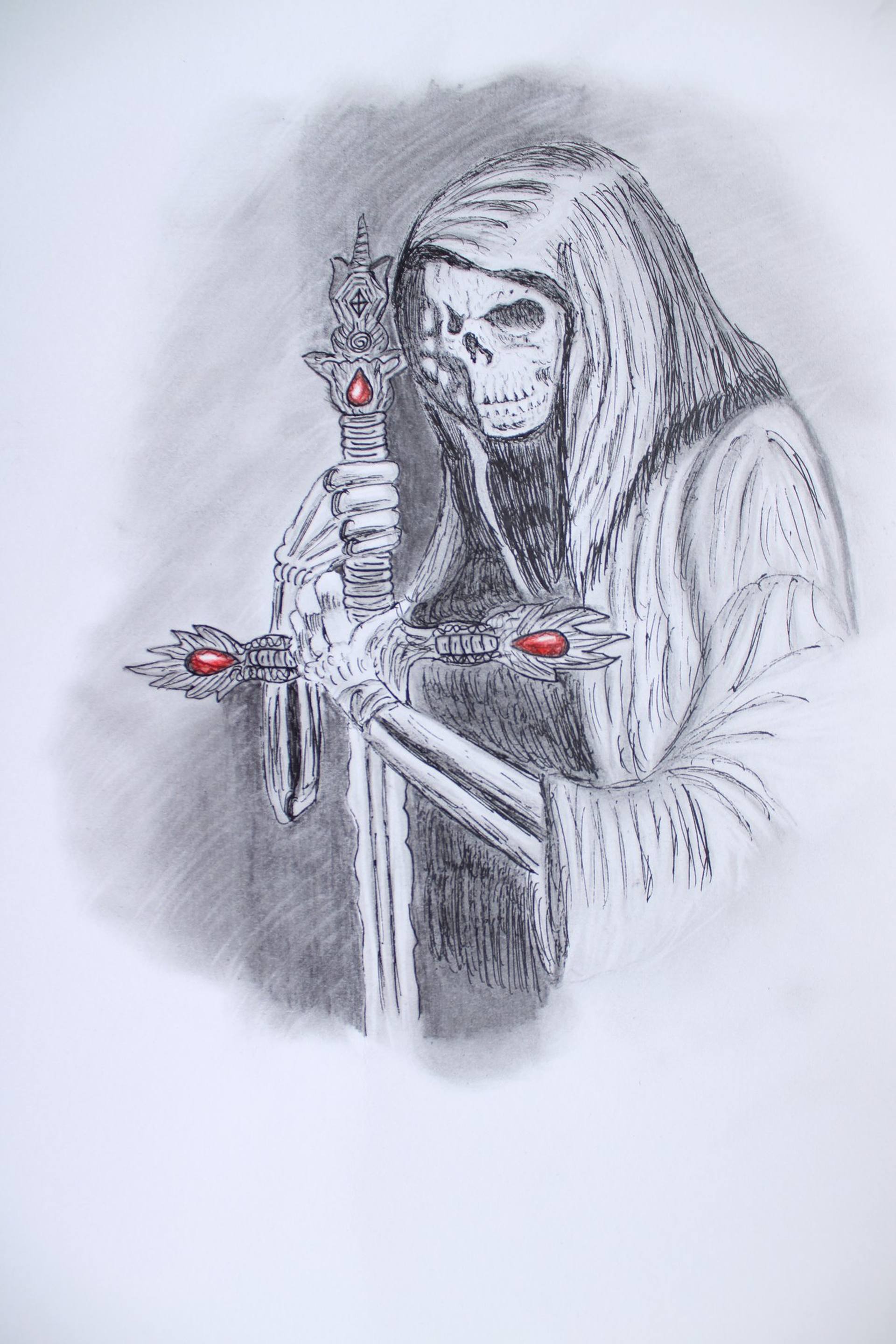 Detail Grim Reaper Drawings Gallery Nomer 3