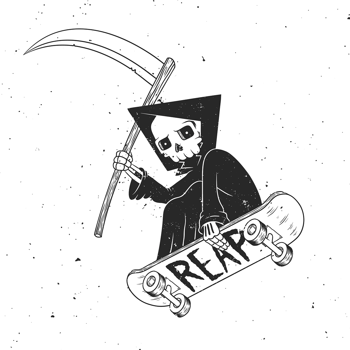 Detail Grim Reaper Skateboard Nomer 25