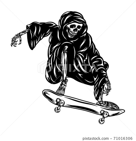 Detail Grim Reaper Skateboard Nomer 31