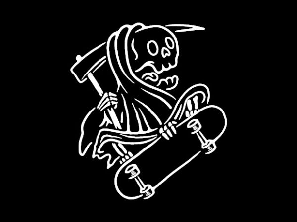 Detail Grim Reaper Skateboard Nomer 8