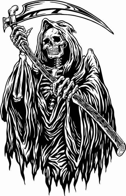 Detail Grim Reaper Vinyl Graphics Nomer 9