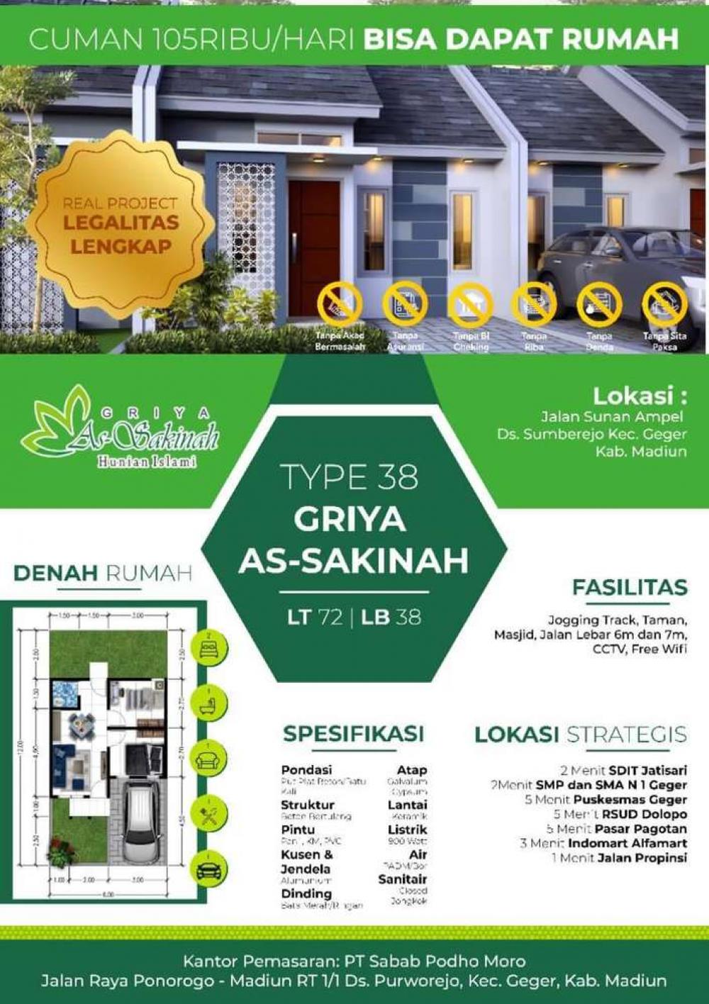 Detail Griya As Sakinah Madiun Nomer 15