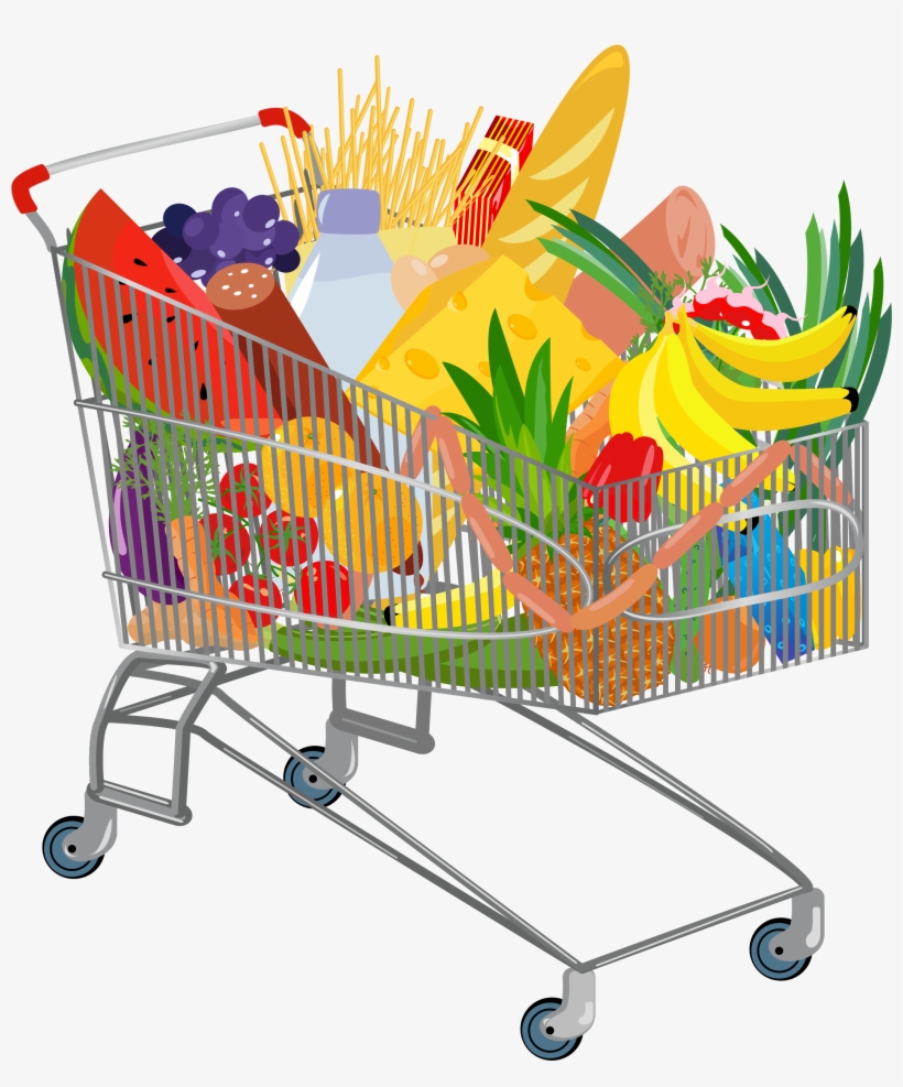 Detail Grocery Cart Png Nomer 13