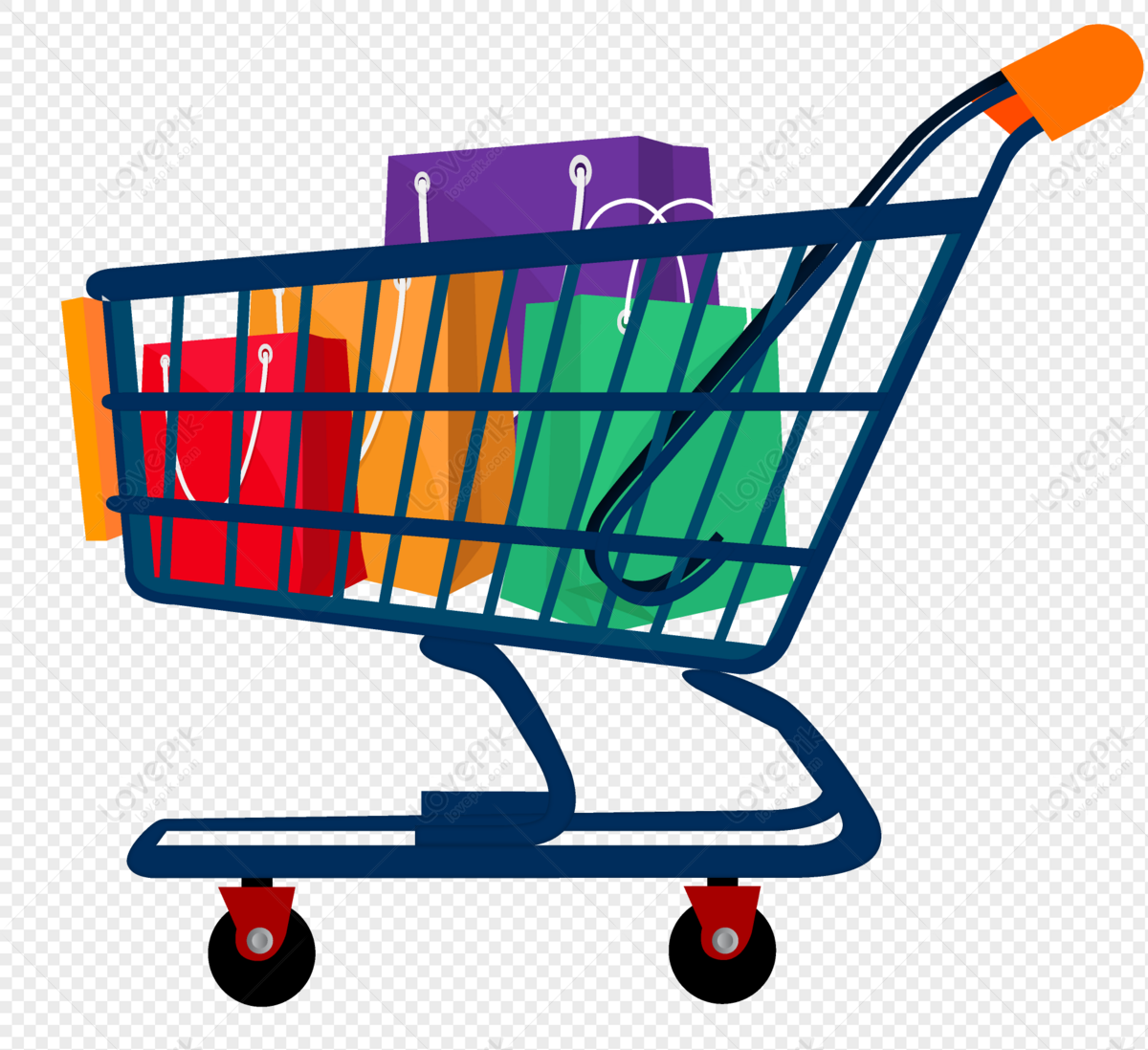 Detail Grocery Cart Png Nomer 28