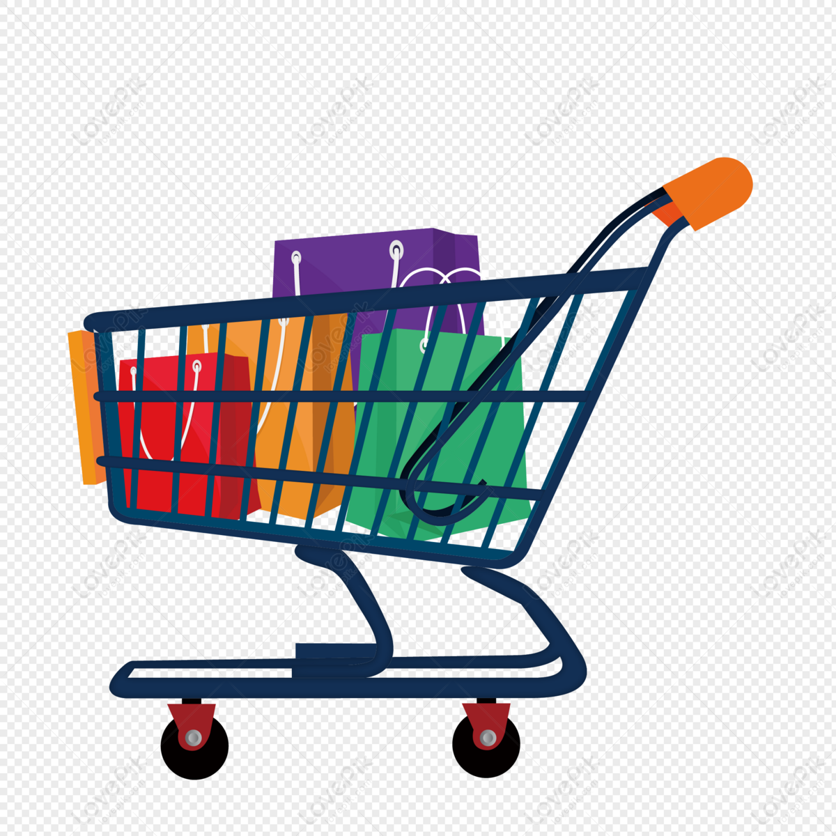 Detail Grocery Cart Png Nomer 35