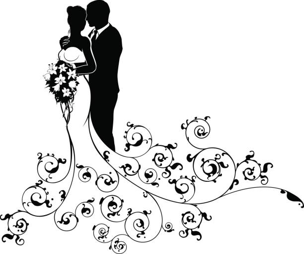 Detail Groom Silhouette Clipart Nomer 26