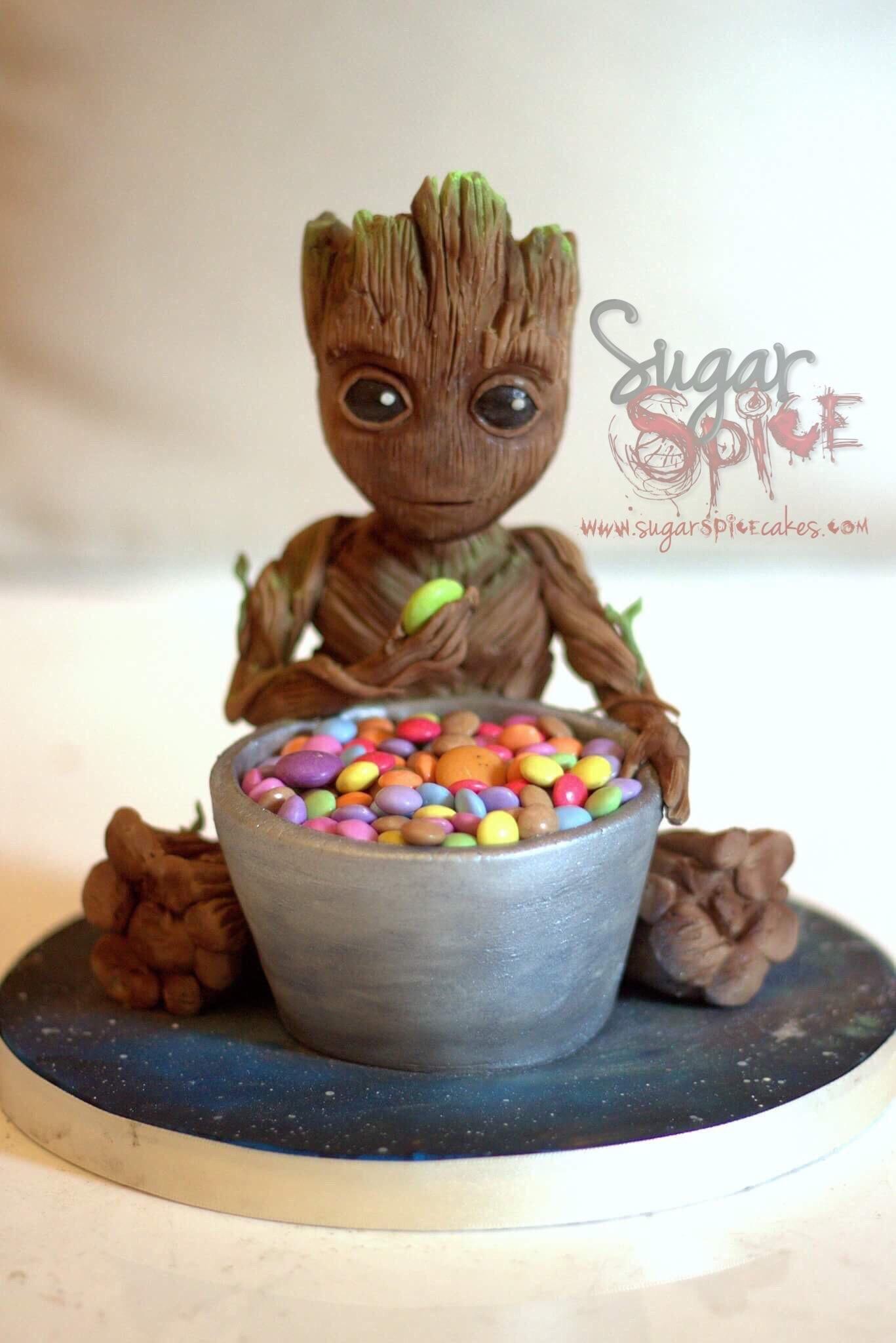 Detail Groot Birthday Cake Nomer 16