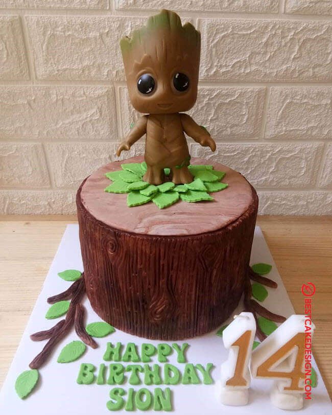 Detail Groot Birthday Cake Nomer 7