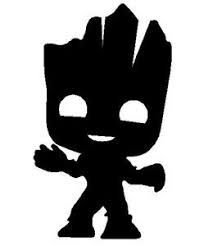 Detail Groot Silhouette Nomer 2