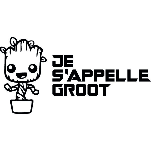Detail Groot Silhouette Nomer 19