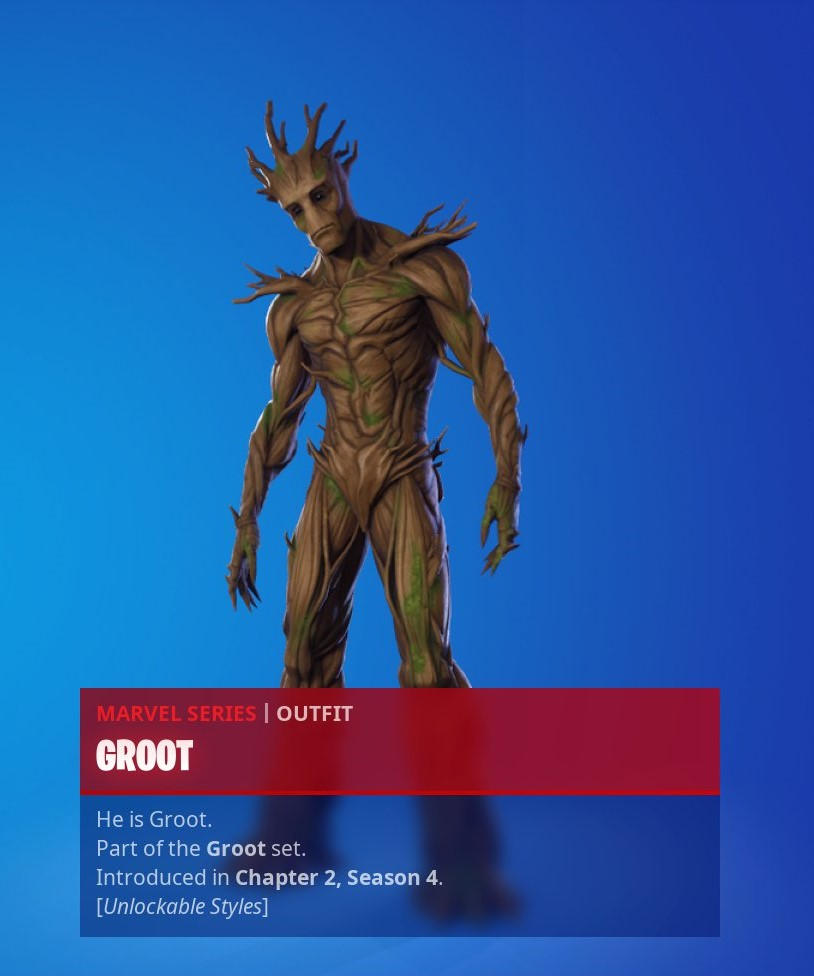 Detail Groot Styles Fortnite Nomer 33