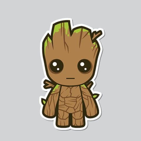 Detail Groot Vector Nomer 14