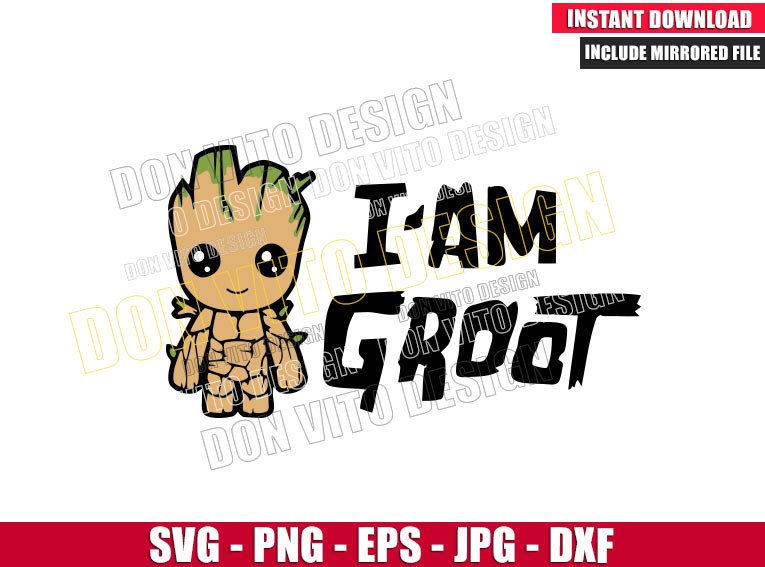 Detail Groot Vector Nomer 25