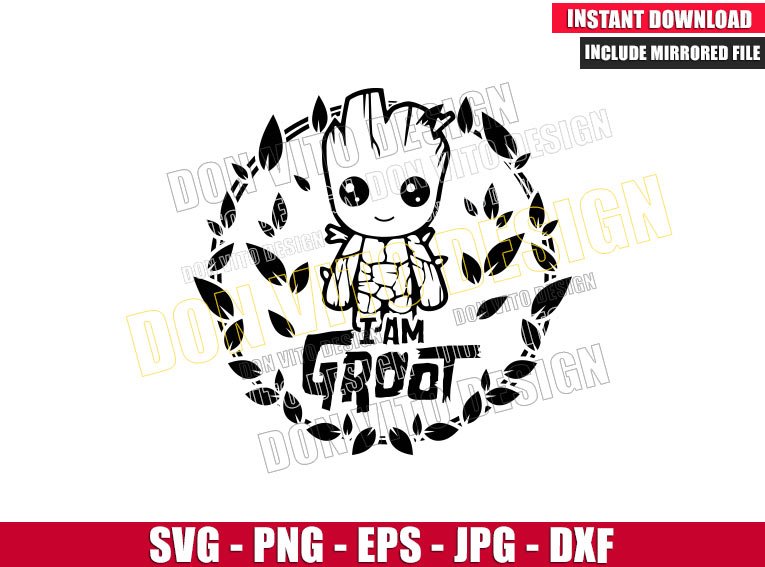 Detail Groot Vector Nomer 37