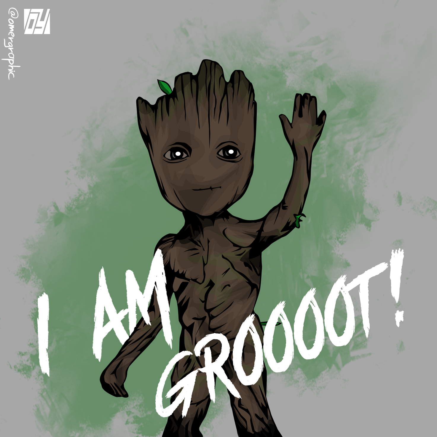 Detail Groot Vector Nomer 45