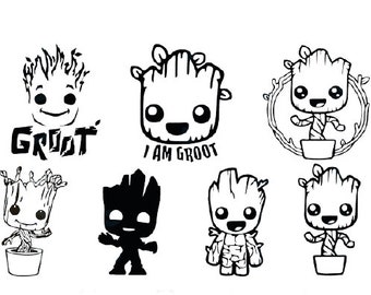 Detail Groot Vector Nomer 47